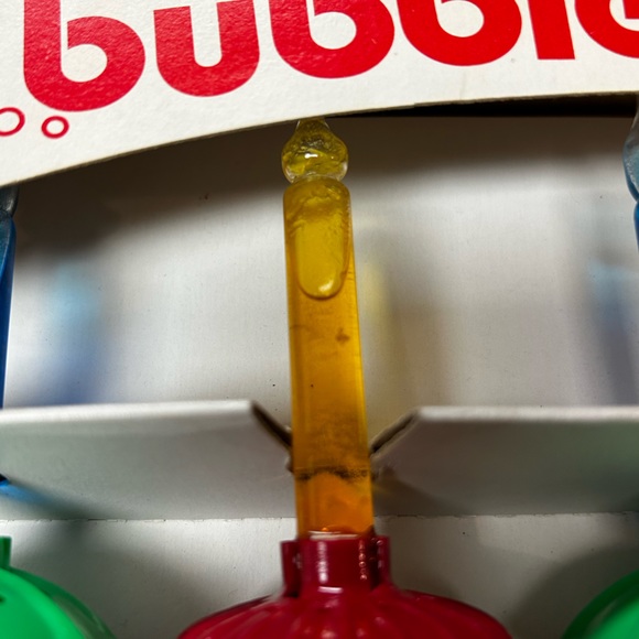 2 Boxes Ritz Bubble Lights Vintage Christmas Red Yellow Blue 7 in Each Box - Picture 8 of 8